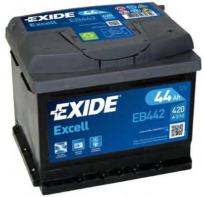 EXIDE EB442 Стартерная аккумуляторная батарея; Стартерная аккумуляторная батарея