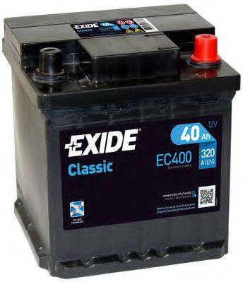 EXIDE EC400 Стартерная аккумуляторная батарея; Стартерная аккумуляторная батарея