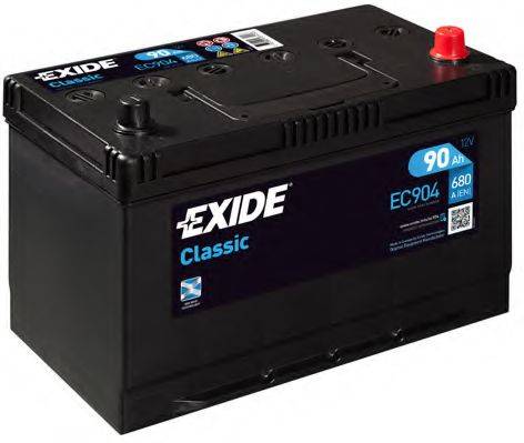 Стартерна акумуляторна батарея; Стартерна акумуляторна батарея EXIDE EC904