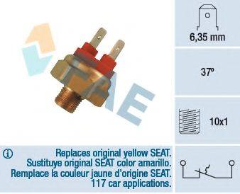 Термовиключатель, Авт. устр. для збагачення паливної суміші; термовимикач, сигнальна лампа рідини, що охолоджує FAE 35420
