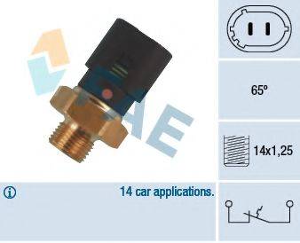 термовыключатель, сигнальная лампа охлаждающей жидкости FAE 35700