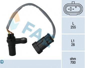 FAE 79191 Датчик частоты вращения, управление двигателем; Датчик частоты вращения, автоматическая коробка передач