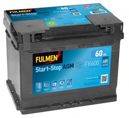 FULMEN FK600 Стартерная аккумуляторная батарея; Стартерная аккумуляторная батарея