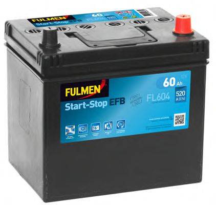 Стартерна акумуляторна батарея; Стартерна акумуляторна батарея FULMEN FL604