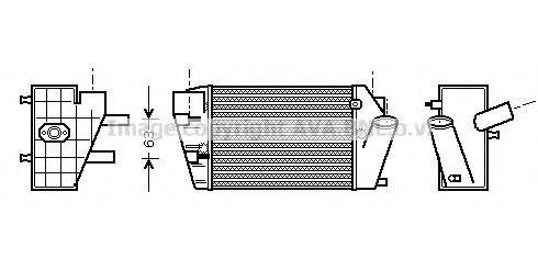 AVA QUALITY COOLING AIA4187 Інтеркулер