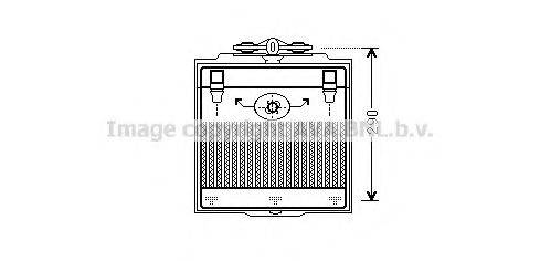 масляний радіатор, моторне масло AVA QUALITY COOLING BW3400