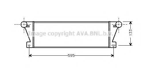 AVA QUALITY COOLING BW4177 Інтеркулер