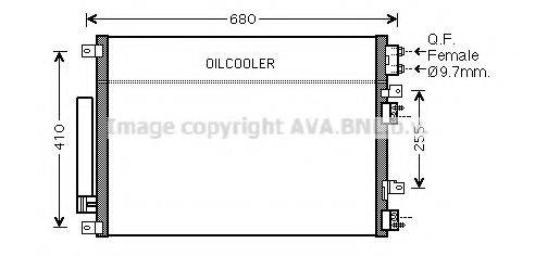 AVA QUALITY COOLING CR5093D Конденсатор, кондиціонер