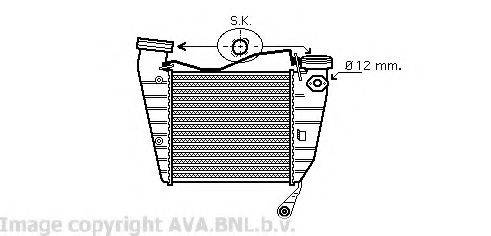 Інтеркулер AVA QUALITY COOLING VW4253