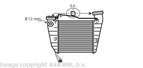 Інтеркулер AVA QUALITY COOLING VW4254