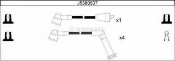 NIPPARTS J5380507 Комплект дротів запалення