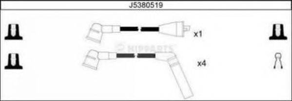 NIPPARTS J5380519 Комплект дротів запалення