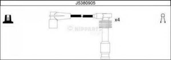 Комплект проводов зажигания NIPPARTS J5380905