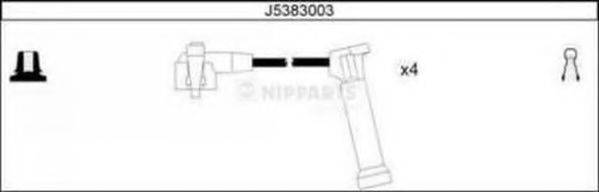 Комплект дротів запалення NIPPARTS J5383003
