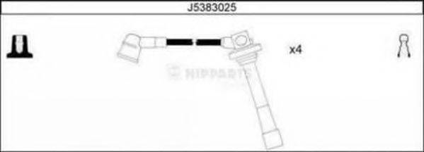 Комплект проводов зажигания NIPPARTS J5383025