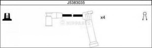 Комплект дротів запалення NIPPARTS J5383035