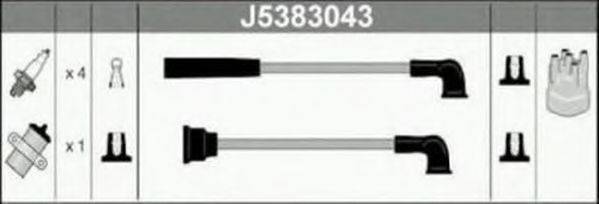 NIPPARTS J5383043 Комплект проводов зажигания