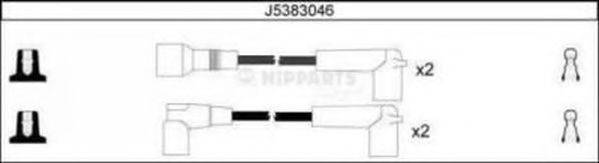 NIPPARTS J5383046 Комплект дротів запалення