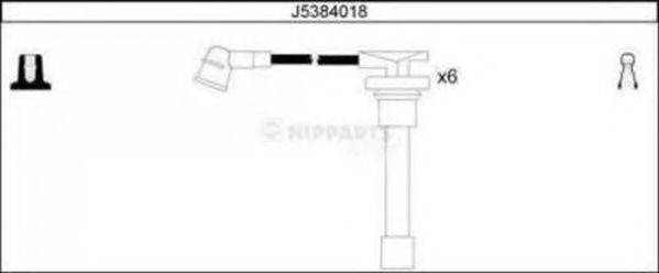 NIPPARTS J5384018 Комплект проводов зажигания