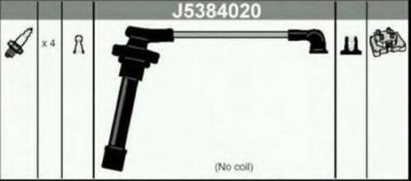 Комплект дротів запалення NIPPARTS J5384020