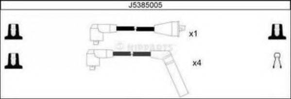 NIPPARTS J5385005 Комплект дротів запалення