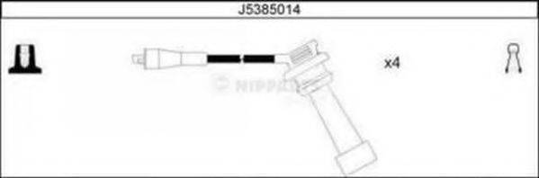 Комплект дротів запалення NIPPARTS J5385014