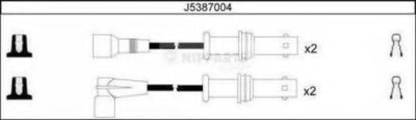 Комплект дротів запалення NIPPARTS J5387004