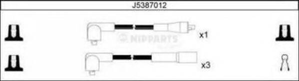 Комплект проводов зажигания NIPPARTS J5387012