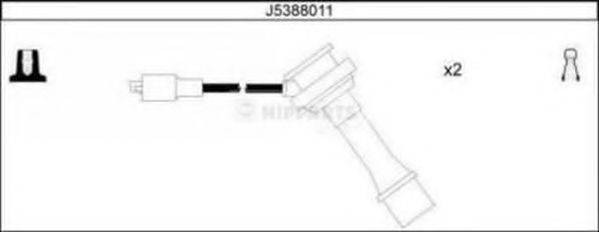 NIPPARTS J5388011 Комплект дротів запалення