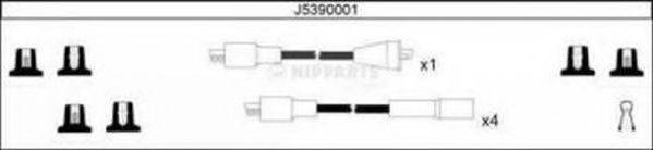 NIPPARTS J5390001 Комплект проводов зажигания