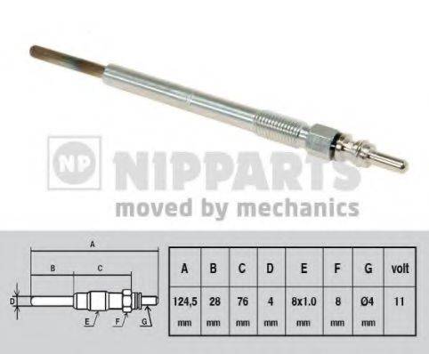 NIPPARTS N5712026 Свеча накаливания