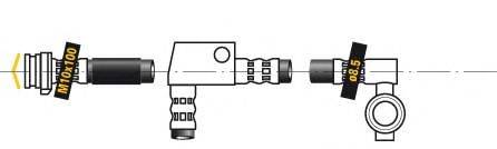 Тормозной шланг MGA F6333