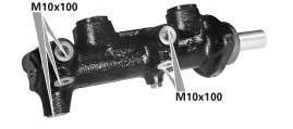 MGA MC2612 Главный тормозной цилиндр