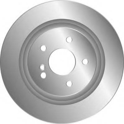 гальмівний диск MGA D1865