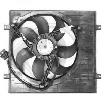 DIEDERICHS 2213201 Вентилятор, охлаждение двигателя
