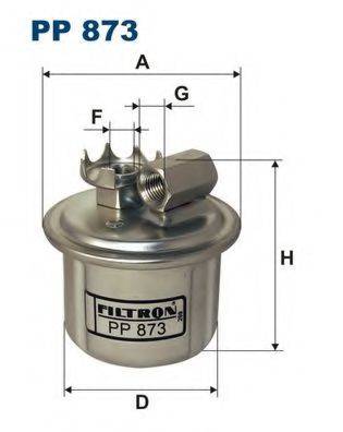 Топливный фильтр FILTRON PP873