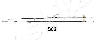 ASHIKA 1310SS02 Трос, стояночная тормозная система
