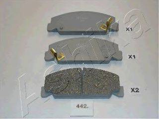 ASHIKA 5004442 Комплект тормозных колодок, дисковый тормоз