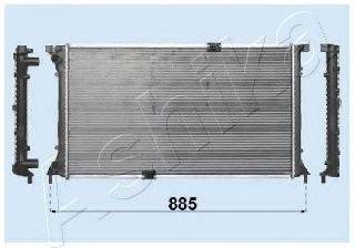 ASHIKA RDC092032 Радиатор, охлаждение двигателя
