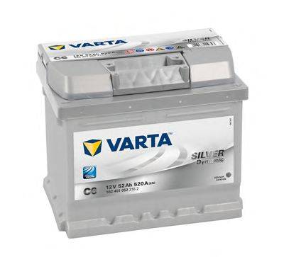 VARTA 5524010523162 Стартерная аккумуляторная батарея; Стартерная аккумуляторная батарея