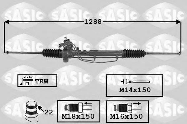 SASIC 7006138 Рулевой механизм