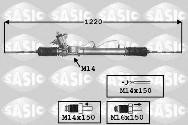 SASIC 7006164 Рульовий механізм