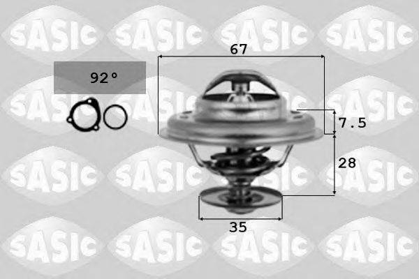 SASIC 9000016 Термостат, що охолоджує рідину