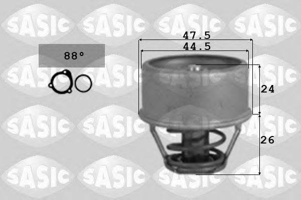 SASIC 9000038 Термостат, що охолоджує рідину