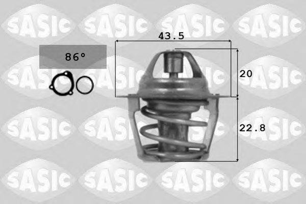 SASIC 9000106 Термостат, охлаждающая жидкость