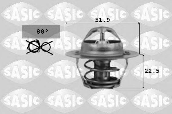 SASIC 9000124 Термостат, що охолоджує рідину