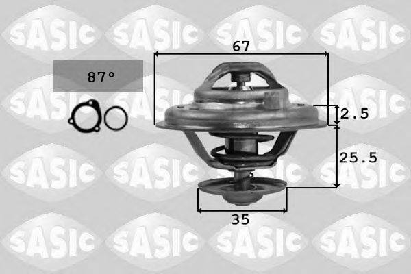 SASIC 9000167 Термостат, охлаждающая жидкость