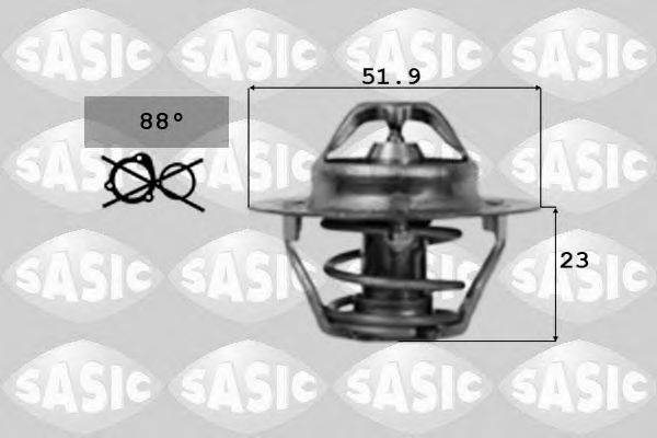 SASIC 9000168 Термостат, що охолоджує рідину
