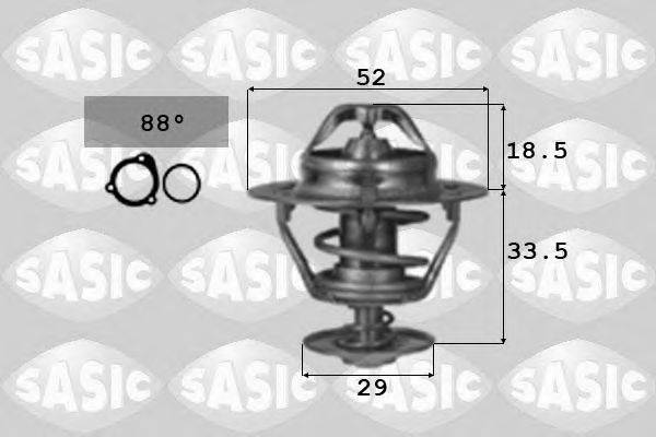 SASIC 3306064 Термостат, охлаждающая жидкость