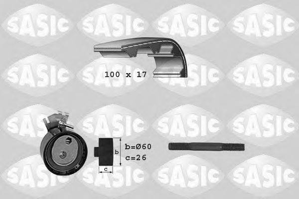 SASIC 1750002 Комплект ременя ГРМ